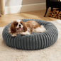 SnuggleNest Rabbit Plush Pet Bed – Cozy Comfort for Cats & Dogs