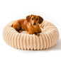 SnuggleNest Rabbit Plush Pet Bed – Cozy Comfort for Cats & Dogs