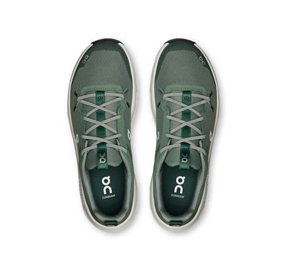 ON Big Kid's Cloudleap Olive/Ghost