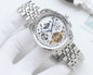 Cartier Silver White Bracelet Watch