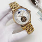 Patek Philippe Gold-Tone Open-Heart Watch