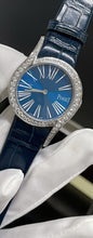 Piaget Blue Dial Stone-Set Bezel Watch