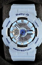 baby-g Blue Silver Dial Watch