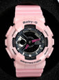 baby-g Pink Black Dial Watch